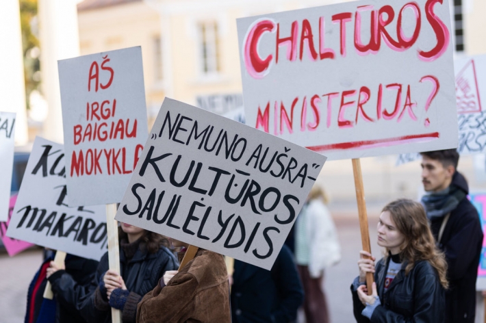 Kultūros bendruomenės protestas prieš kandidatą į kultūros ministrus