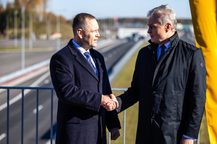 Via Baltica atidarymas Lietuvos–Lenkijos pasienyje
