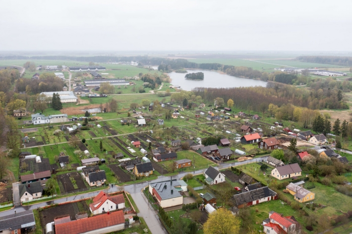 Baisogala ir jos apylinkės, kur planuojama statyti „Rheinmetall“ gamyklą