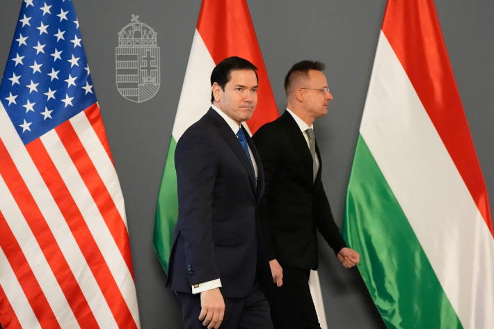 M. Rubio su vengrų užsienio reikalų ministru