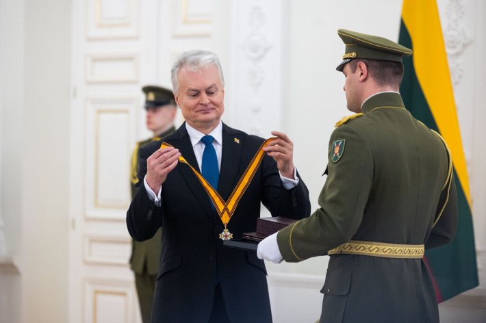 Valstybės apdovanojimų įteikimo ceremonija