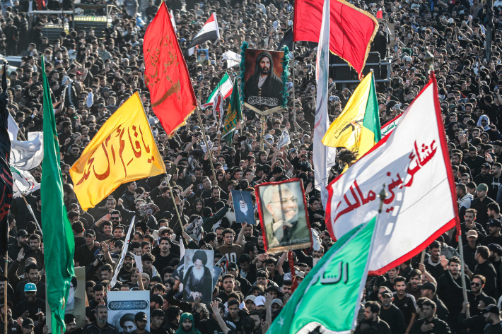 Proiranietiškas protestas Irake