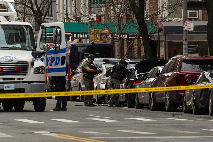 Policija tiria automobilius Niujorke