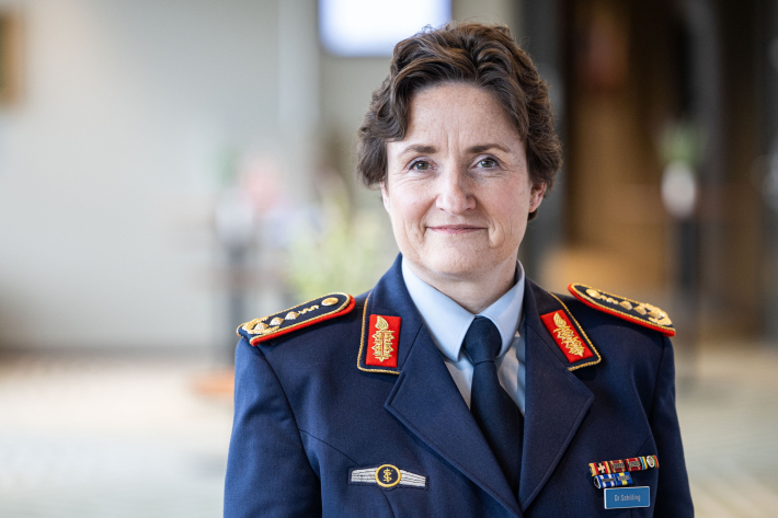 Vokietijos kariuomenės vado pavaduotoja generolė leitenantė Nicole Schilling