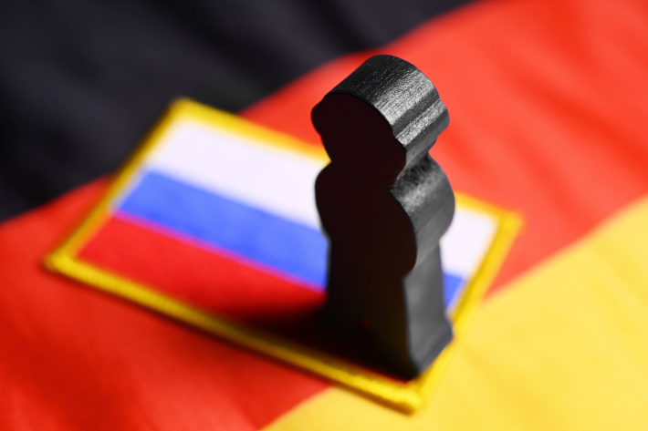 Rusijos, Vokietijos vėliavos