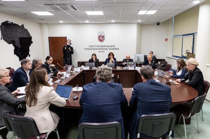 Vyriausiosios rinkimų komisijos posėdis
