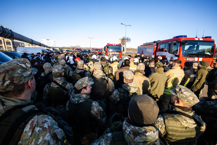 Civilinės saugos pratybos „Achemoje“ simuliuojant dronų incidentus