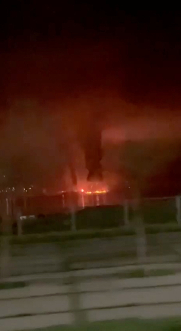 Gaisras Novorosijske