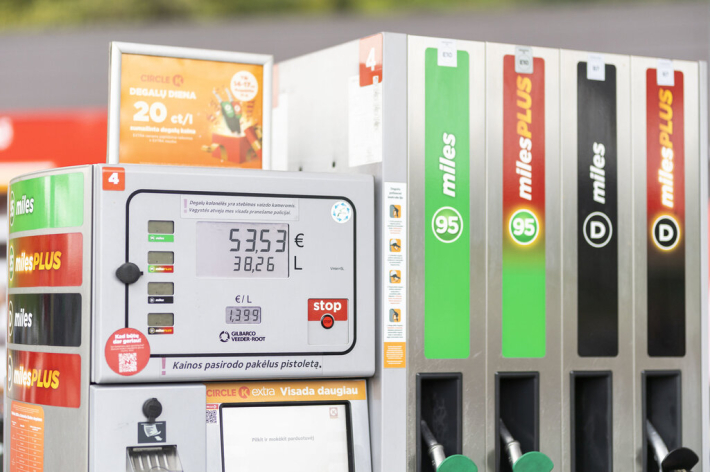 degalų kainos