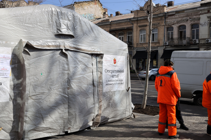 Ukrainos gelbėjimo tarnybos Odesoje