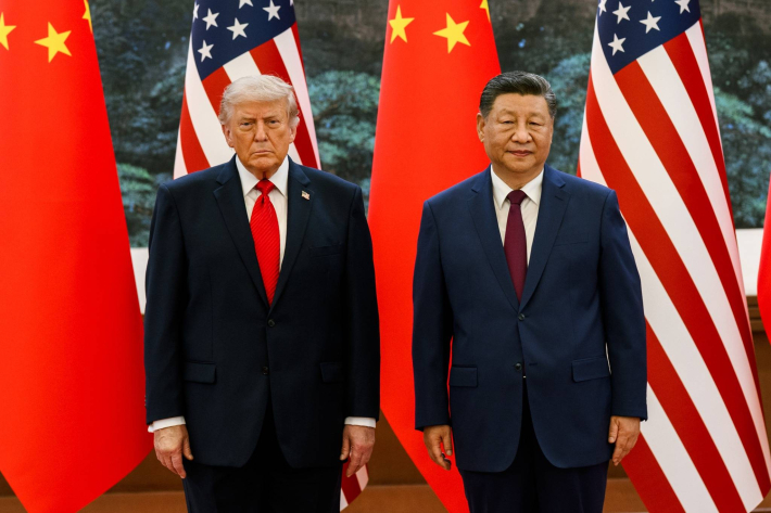 Donaldas Trumpas, Xi Jinpingas