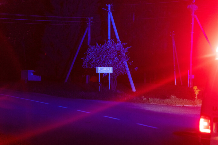Utenos rajone rastas nukritęs dronas