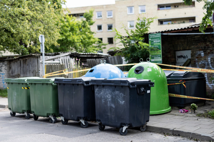 Vieta Žvėryne, kur buvo rasti nužudyto paauglio palaikai