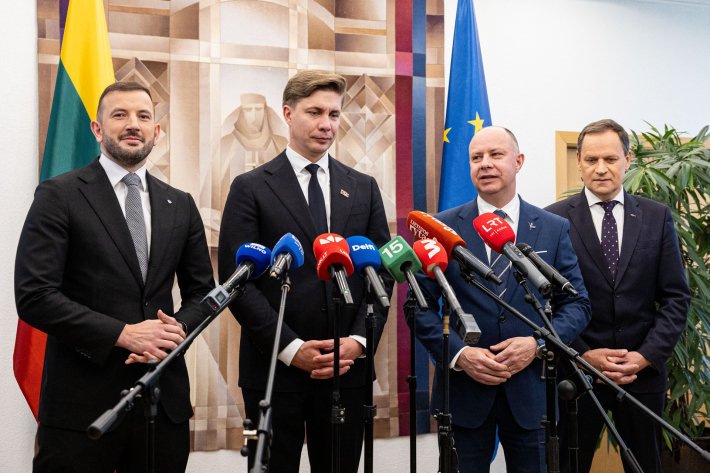 Koalicijos sutarties pasirašymas