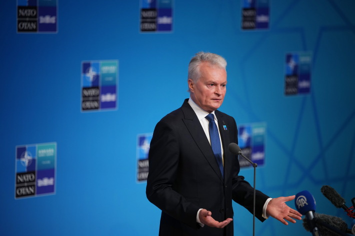 Prezidentas Gitanas Nausėda NATO viršūnių susitikime Ankaroje