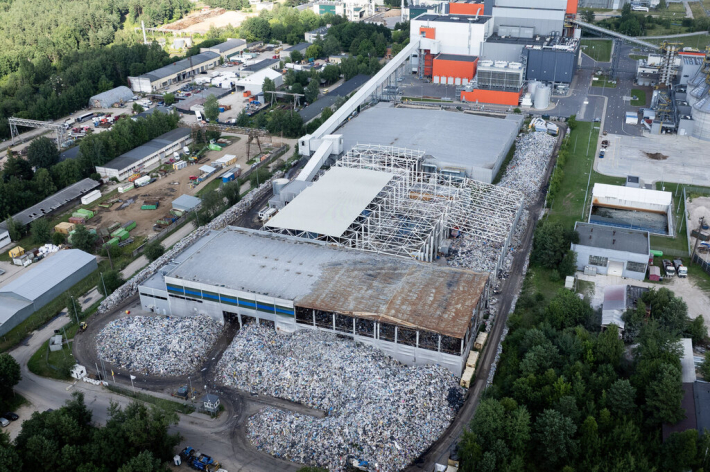 Šiukšlių krizė Vilniaus atliekų rūšiavimo gamykloje, kurios operatorė – „Energesman“