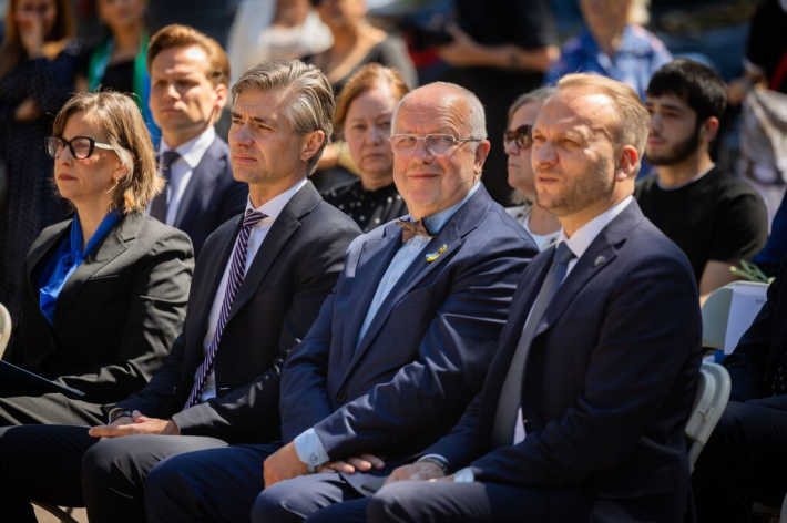 Romų genocido atminimo ceremonija
