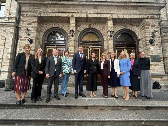 Teisingumo ministrė Rita Tamašunienė Taline susitiko su Latvijos teisingumo ministru Edvards Smiltēns ir Estijos teisingumo ir skaitmeninių reikalų ministre Liisa-Ly Pakosta