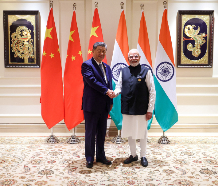 Xi Jinpingas, Narendra Modi