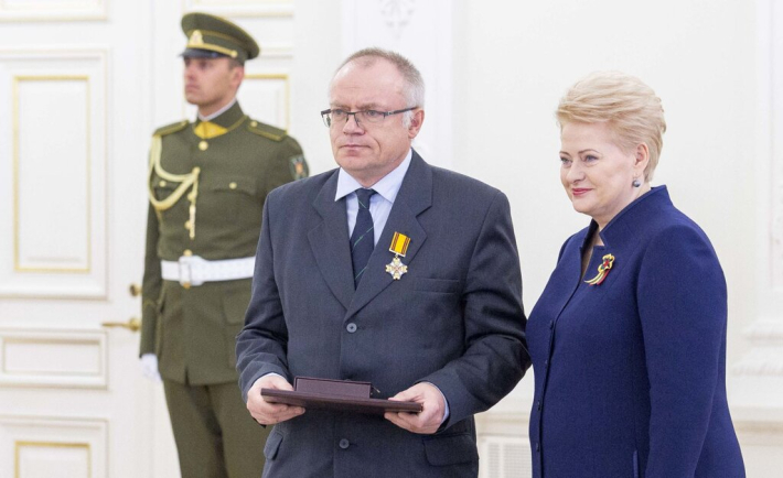 Zenonas Norkus ir Dalia Grybauskaitė