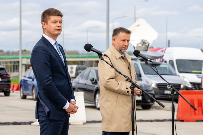 Martyno Katelyno ir Marcino Kierwinskio susutikimas Budzisko pasienio kontrolės punkte